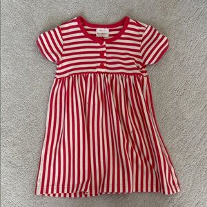 Hanna Andersson Red and White Striped Dress